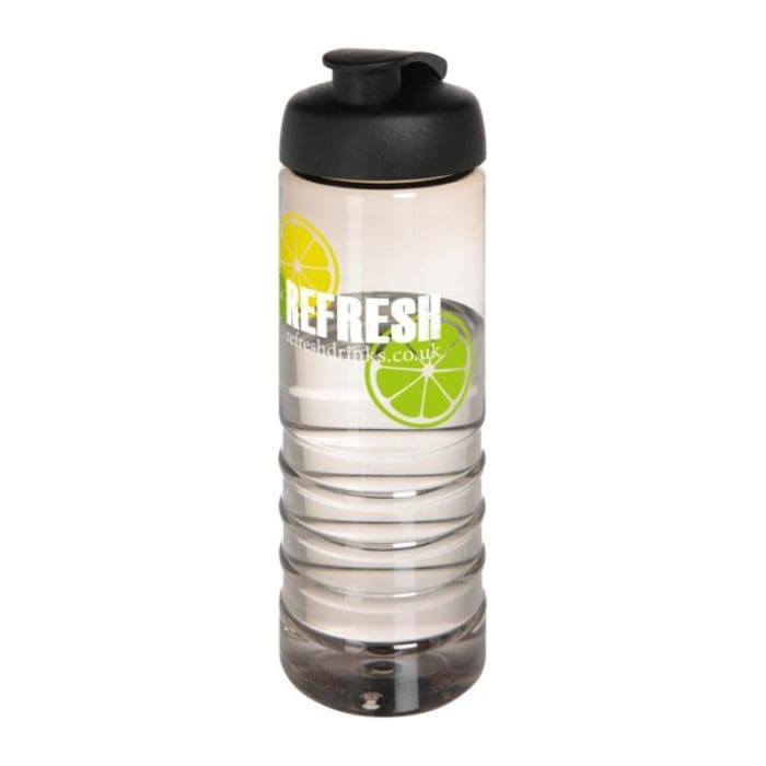 Active Treble Flip Lid Bottle 750ml GRY BK