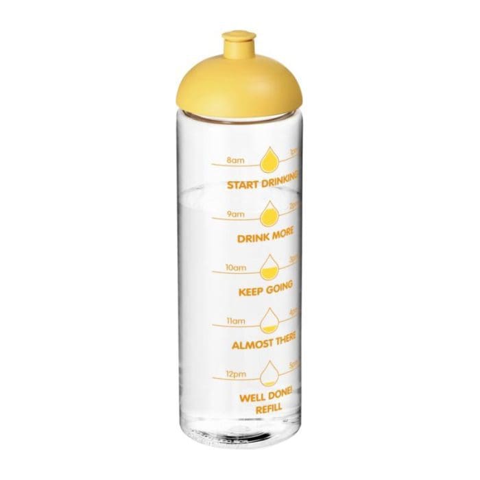 Active Vibe Dome Lid Sport Bottle 850ml CLR YL