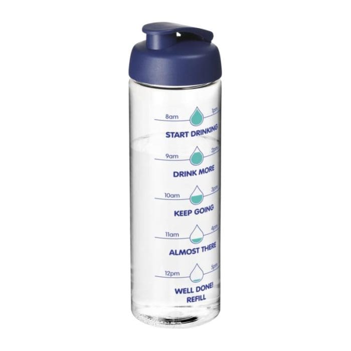 Active Vibe Flip Lid Bottle 850ml CLR BL