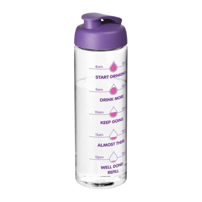 Active Vibe Flip Lid Bottle 850ml CLR PL