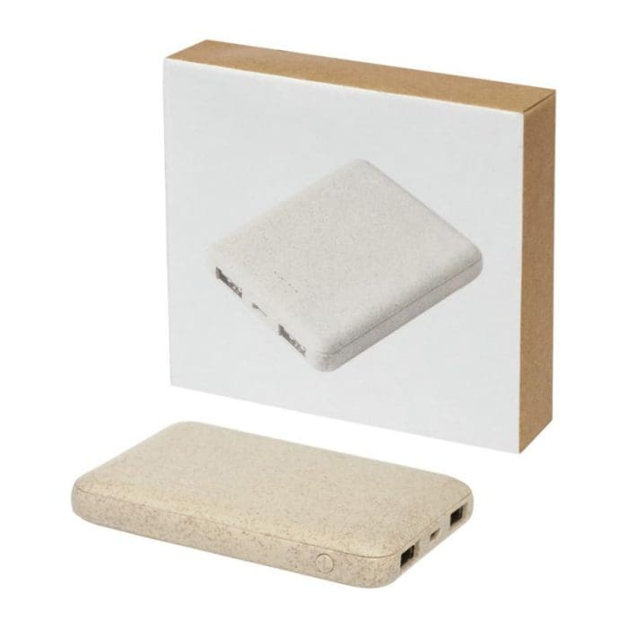 Asama 5000 mAh Wheat Straw Powerbank 3