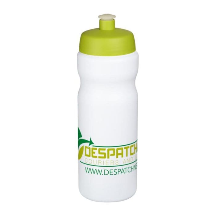 Baseline Plus Grip Push Pull Bottle 650ml WH LGN