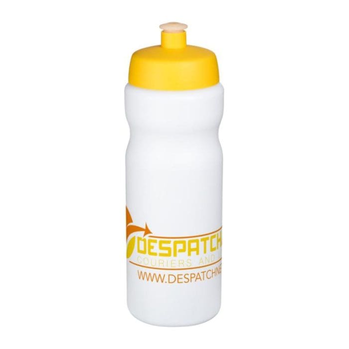 Baseline Plus Grip Push Pull Bottle 650ml WH YL 1