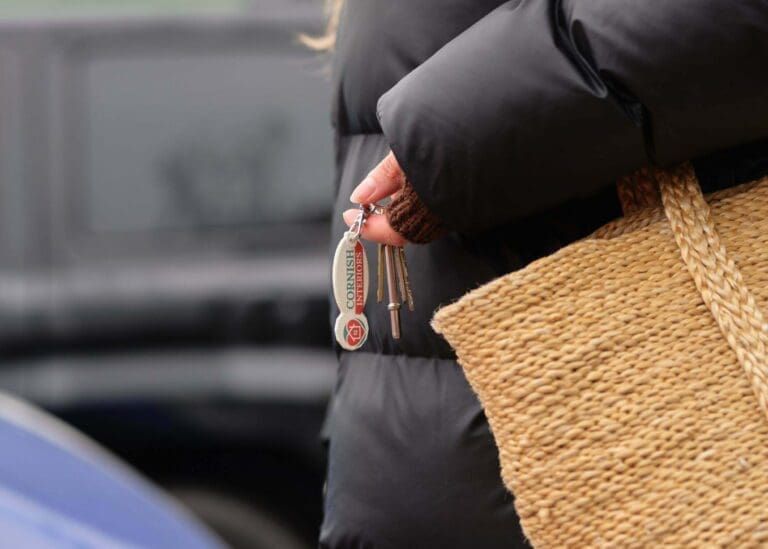 Biodegradable Trolley Stick Keyring Oval 4