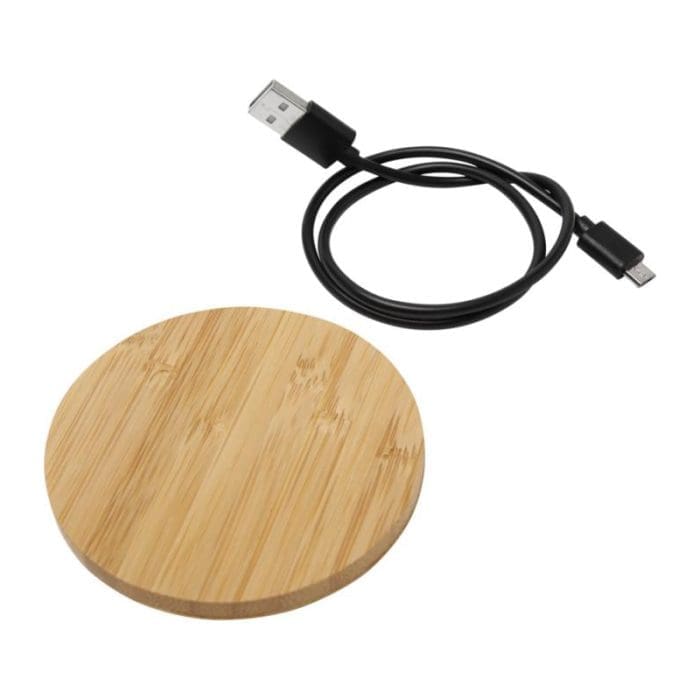 Essence Bamboo Wireless Charging Pad 6