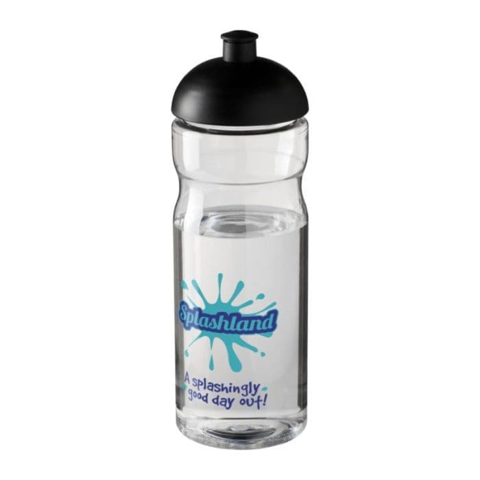 H2O Active Base Dome Lid Bottle 650ml CLR BK