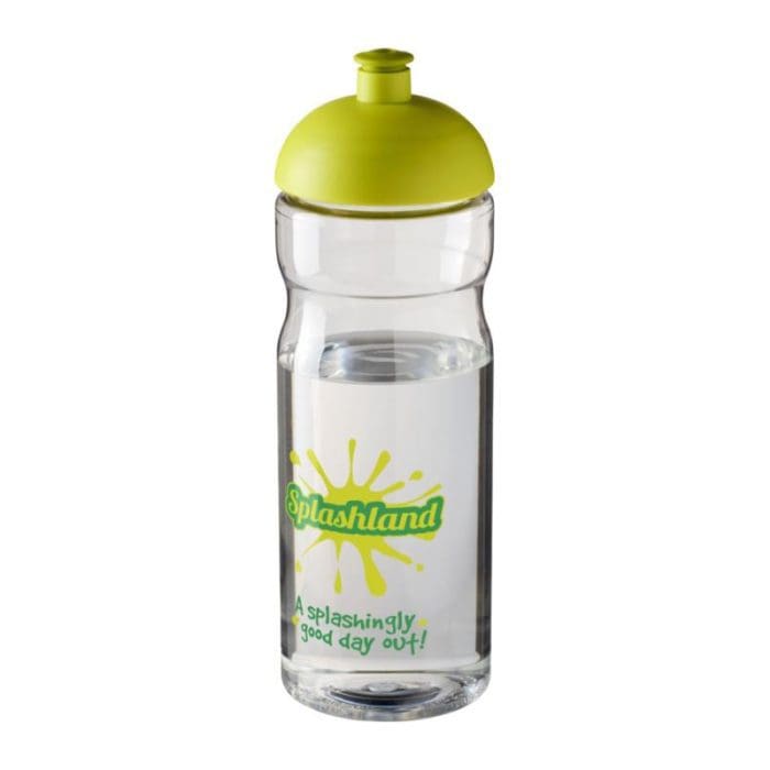 H2O Active Base Dome Lid Bottle 650ml CLR LGN