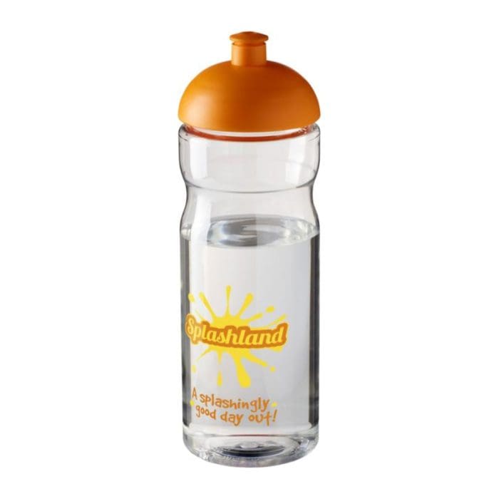 H2O Active Base Dome Lid Bottle 650ml CLR OR