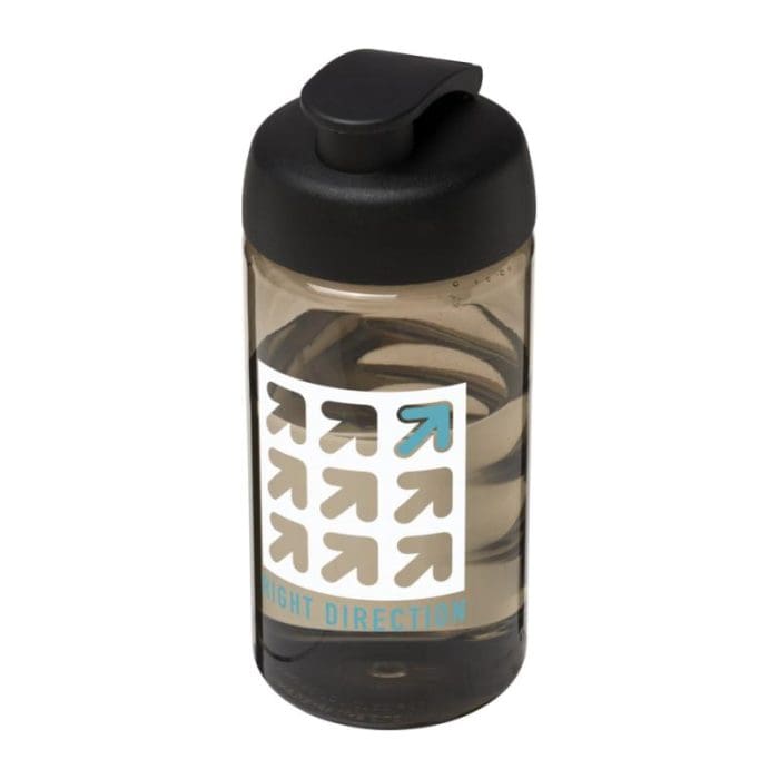 H2O Active Bop Flip Lid Bottle 500ml GRY BK