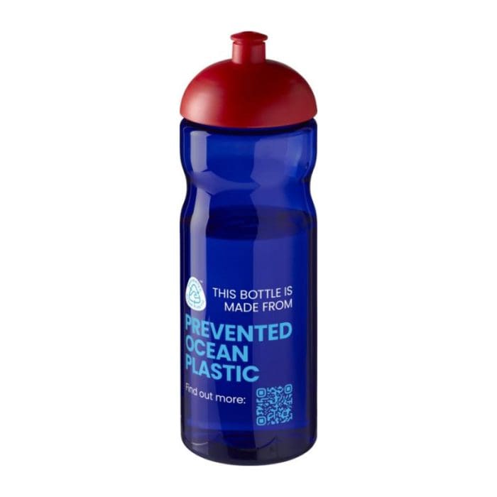 H2O Active Eco Base Dome Lid Bottle 650ml BL RD