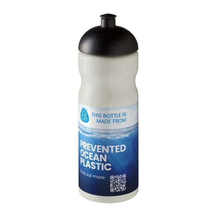 H2O Active Eco Base Dome Lid Bottle 650ml IVO BK