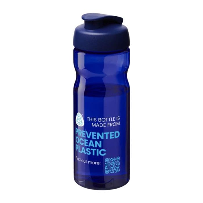 H2O Active Eco Base Flip Lid Bottle 650ml BL