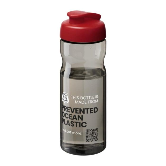 H2O Active Eco Base Flip Lid Bottle 650ml GRY RD