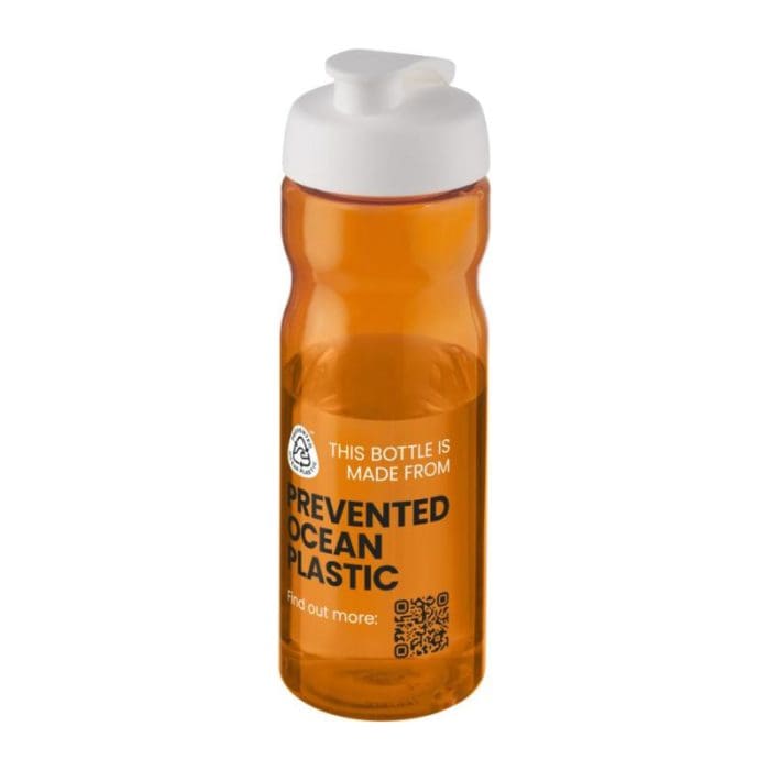 H2O Active Eco Base Flip Lid Bottle 650ml OR WH