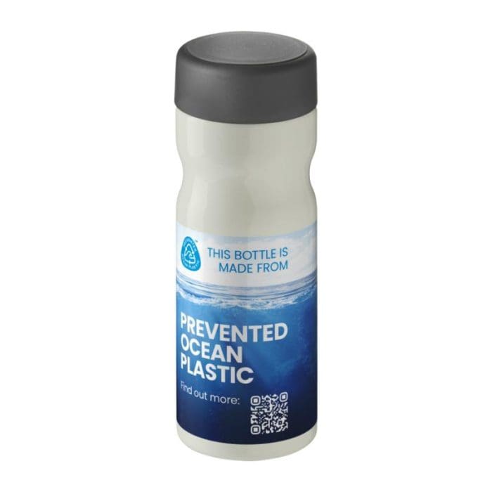 H2O Active Eco Base Screw Lid Bottle 650ml IVO GRY