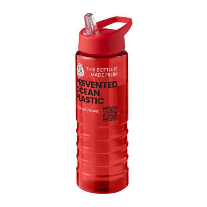 H2O Active Eco Treble Spout Lid Bottle 750ml 10