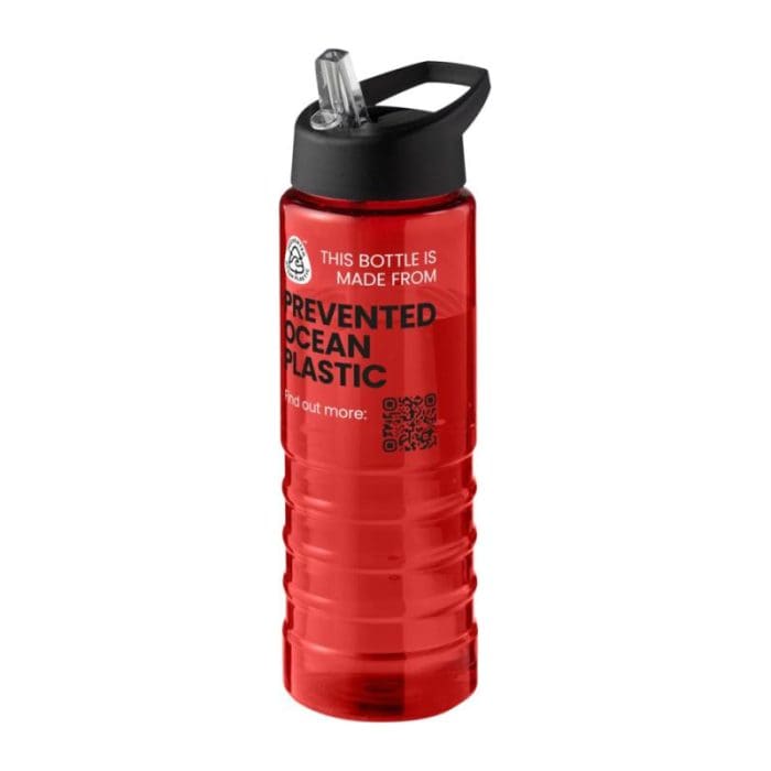 H2O Active Eco Treble Spout Lid Bottle 750ml 3