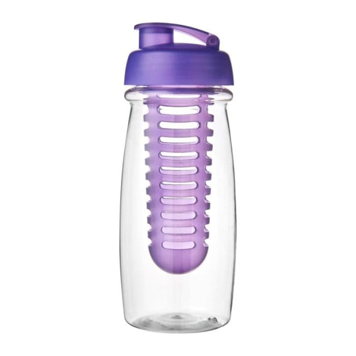 H2O Active Pulse Flip Lid Infuser Bottle 600ml 11