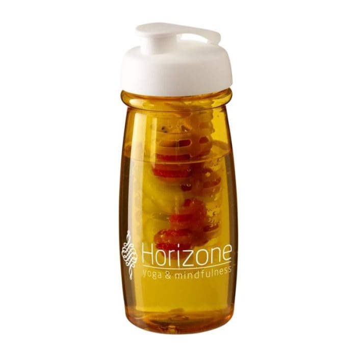 H2O Active Pulse Flip Lid Infuser Bottle 600ml YL