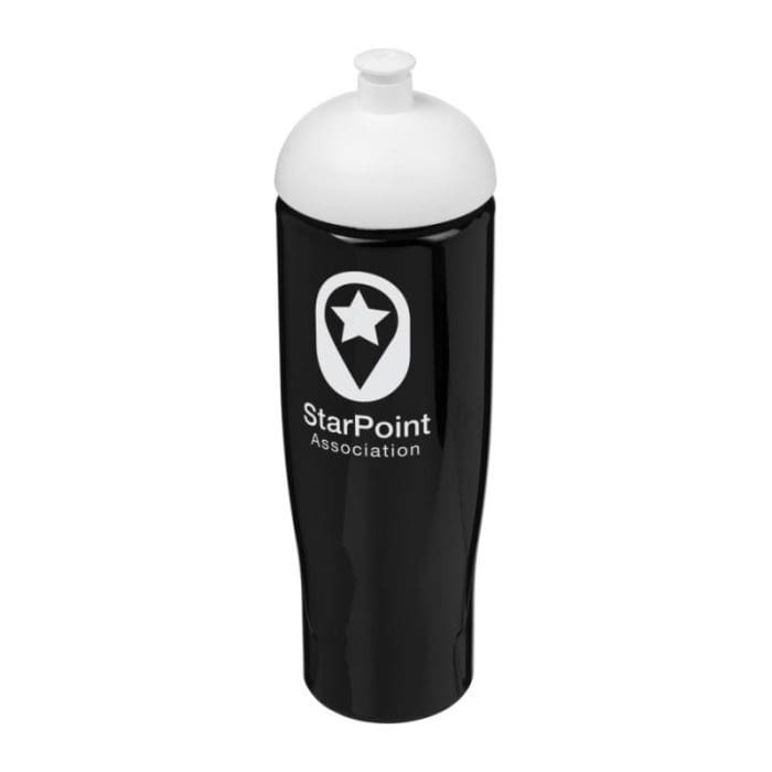 H2O Active Tempo Dome Lid Bottle 700ml BK WH