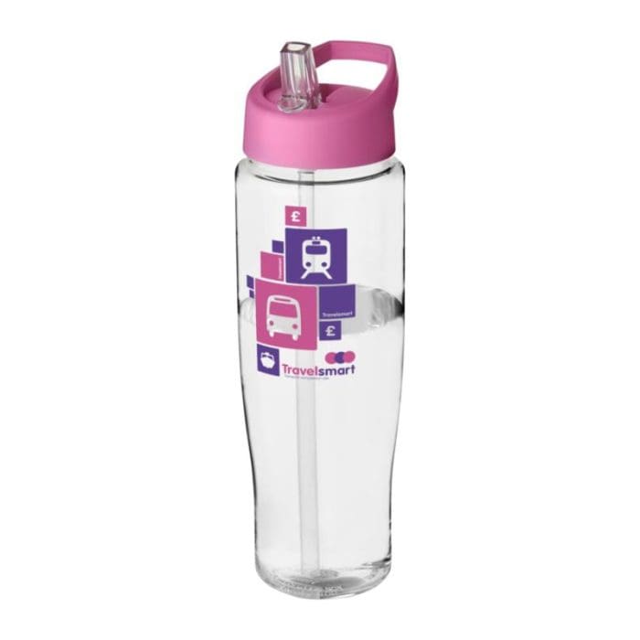 H2O Active Tempo Spout Lid Bottle 700ml CLR PK