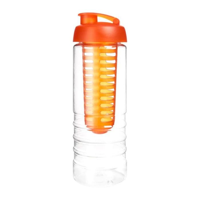 H2O Active Treble Flip Lid Infuser Bottle 750ml 7