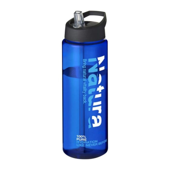 H2O Active Vibe Spout Lid Bottle 850ml BL BK