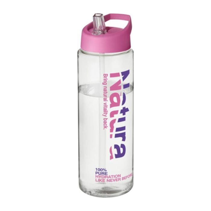 H2O Active Vibe Spout Lid Bottle 850ml CLR PK