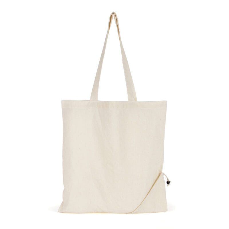 Natural Cotton Foldable Shopper Bag 2