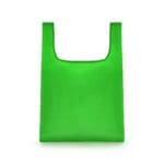 Promotional foldaway shopper bag in various colours with printed logo