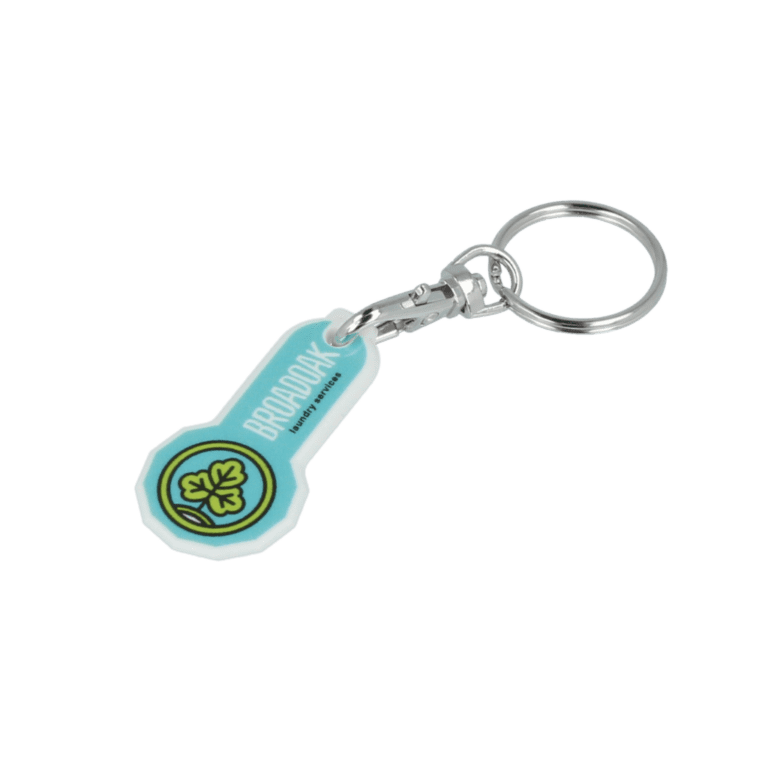 Recycled Trolley Stick Keyring