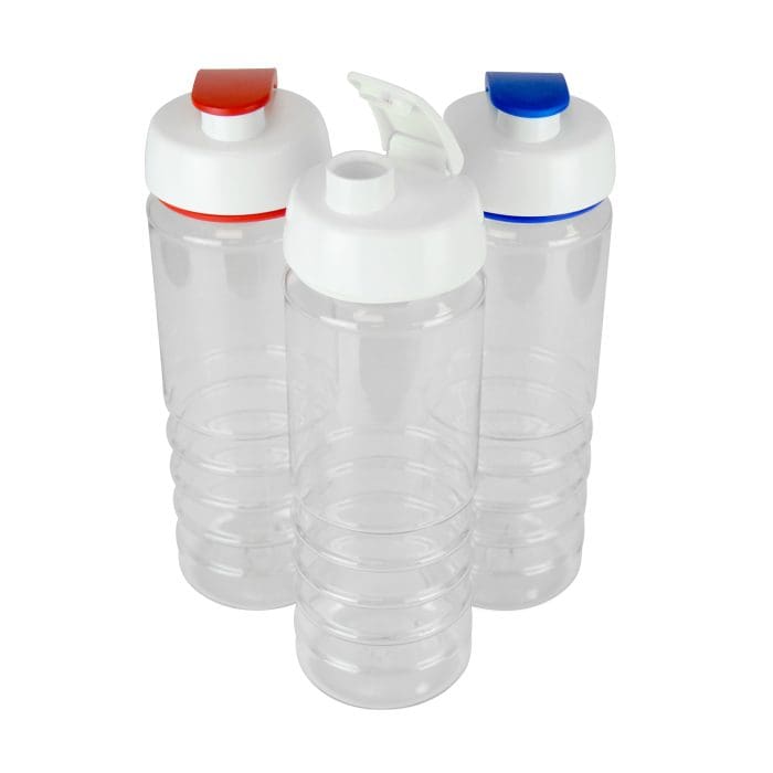 Renzo 750ml Bottle with Coloured Flip Top