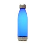 Branded Revive Recycled 650ml Drinks Bottle with Silver lid and Base in Blue