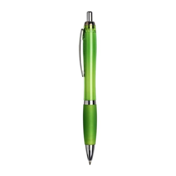 Curvy Pen with Coloured Barrel 20