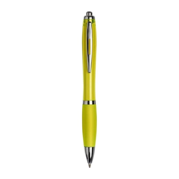 Curvy Pen with Coloured Barrel 3