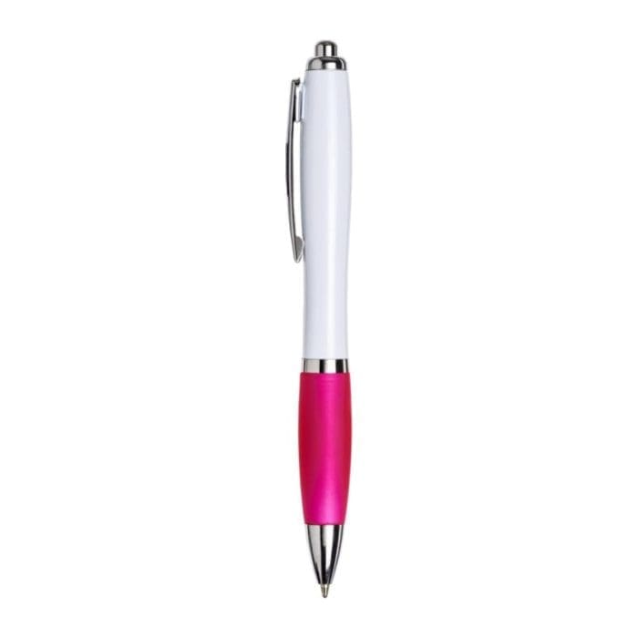 Curvy Pen with White Barrel 10