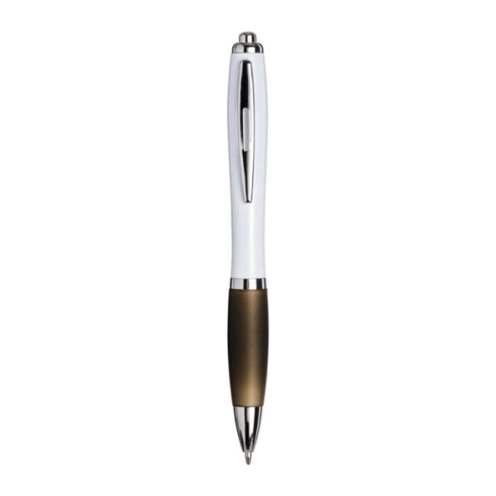 Curvy Pen with White Barrel 21 1