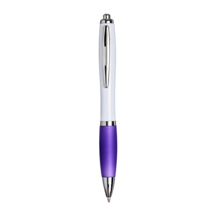 Curvy Pen with White Barrel 9