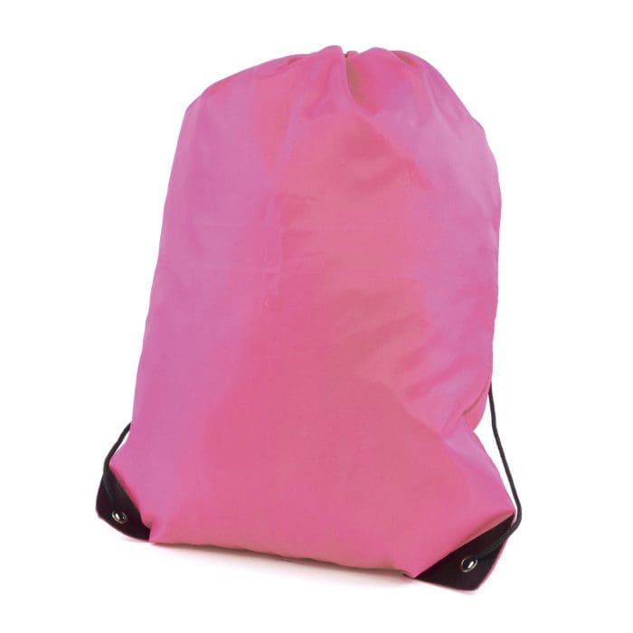 Promotional Pegasus polyester drawstring bag with printed logo