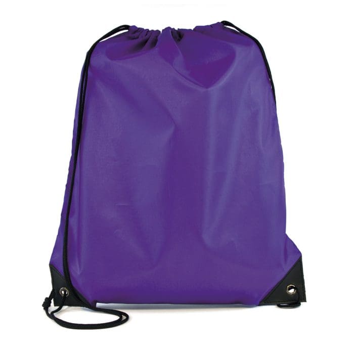 Promotional Pegasus polyester drawstring bag with printed logo