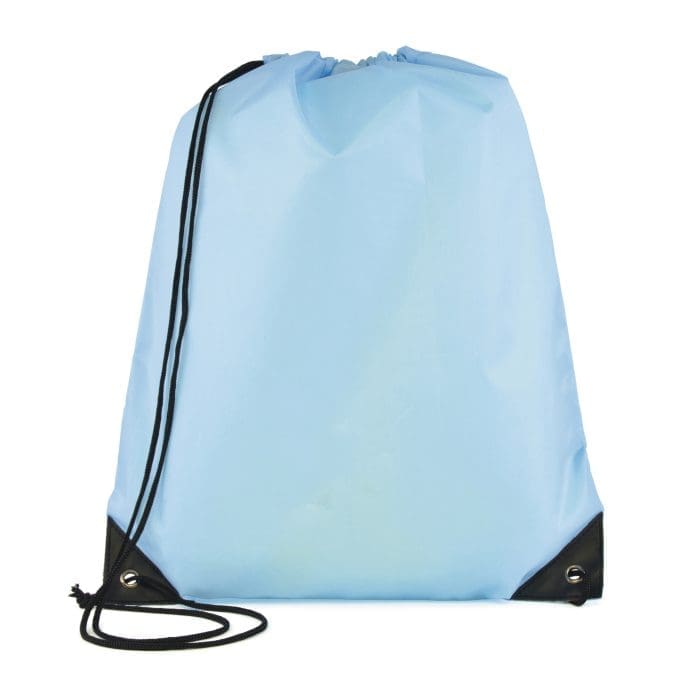 Promotional Pegasus polyester drawstring bag with printed logo