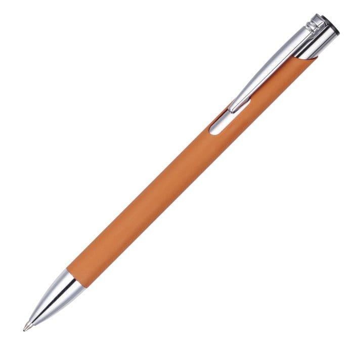 Soft Touch Metal Ballpen No Rings 2