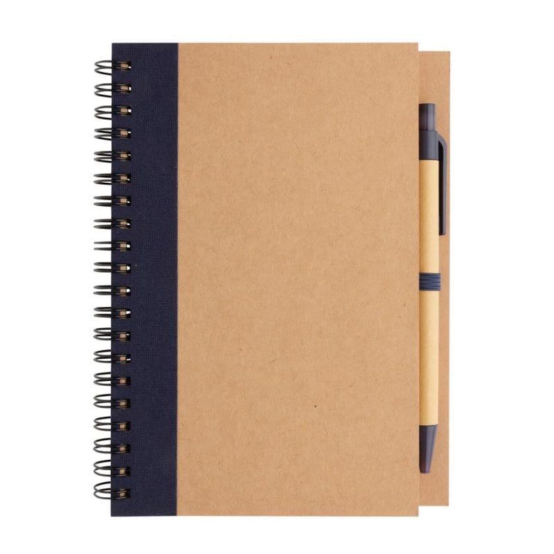 Tig Kraft Spiral Notebook with Pen 13