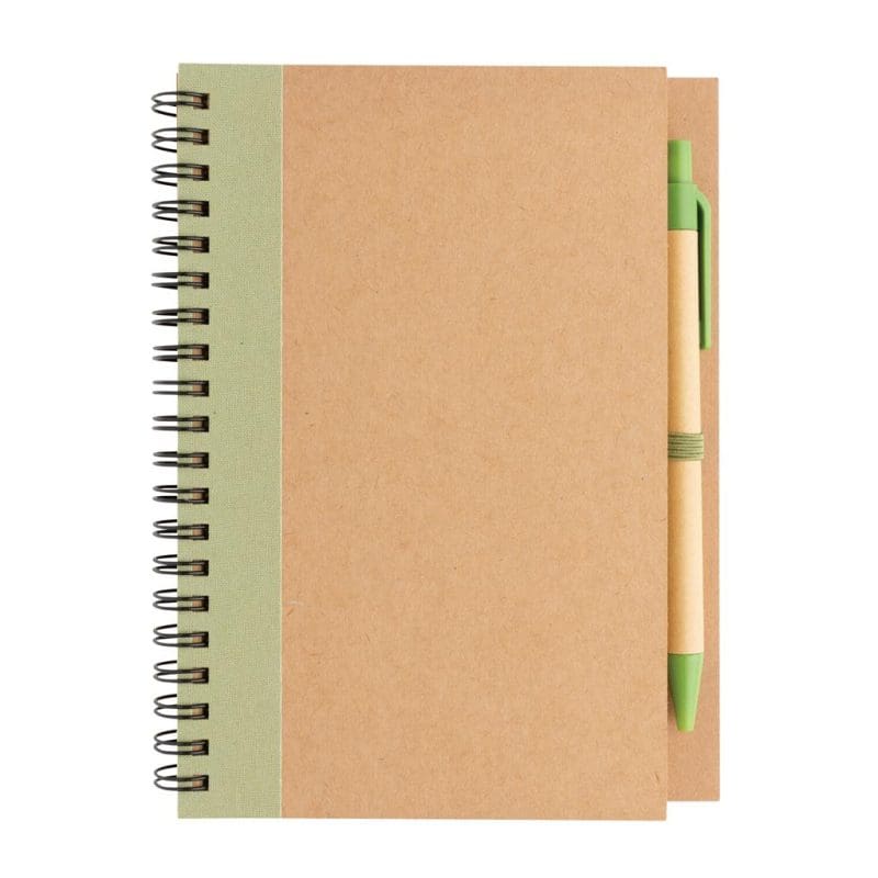 Tig Kraft Spiral Notebook with Pen 17