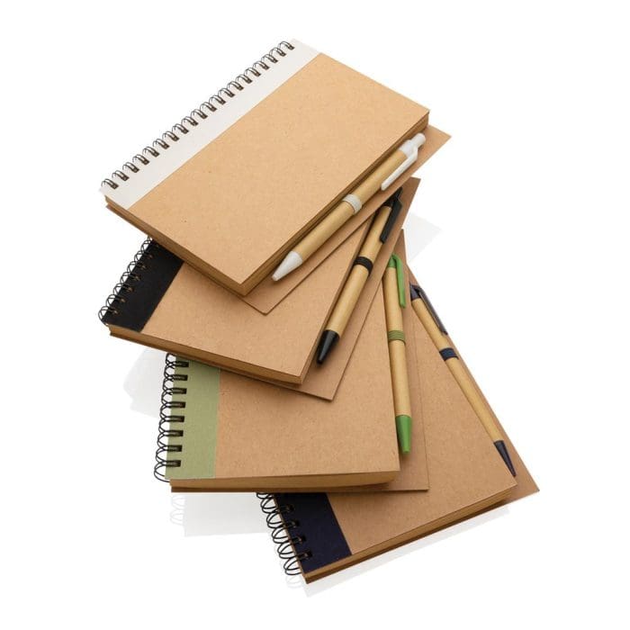 Tig Kraft Spiral Notebook with Pen 2