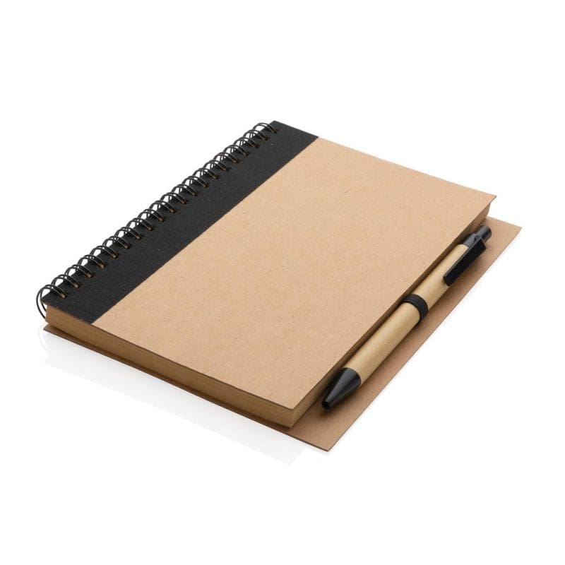 Tig Kraft Spiral Notebook with Pen 3