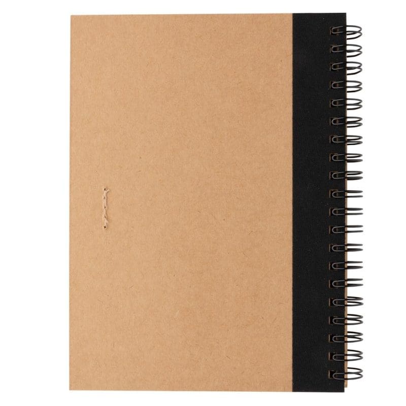 Tig Kraft Spiral Notebook with Pen 6