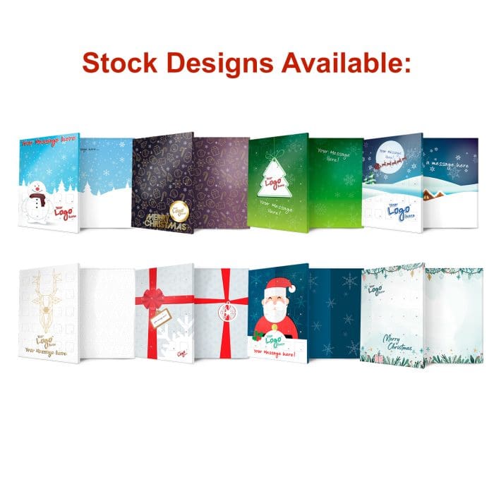 A4 Style Traditional Advent Calendar Stock Designs