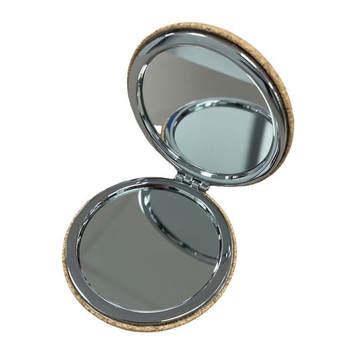 Cork Pocket Mirror 3