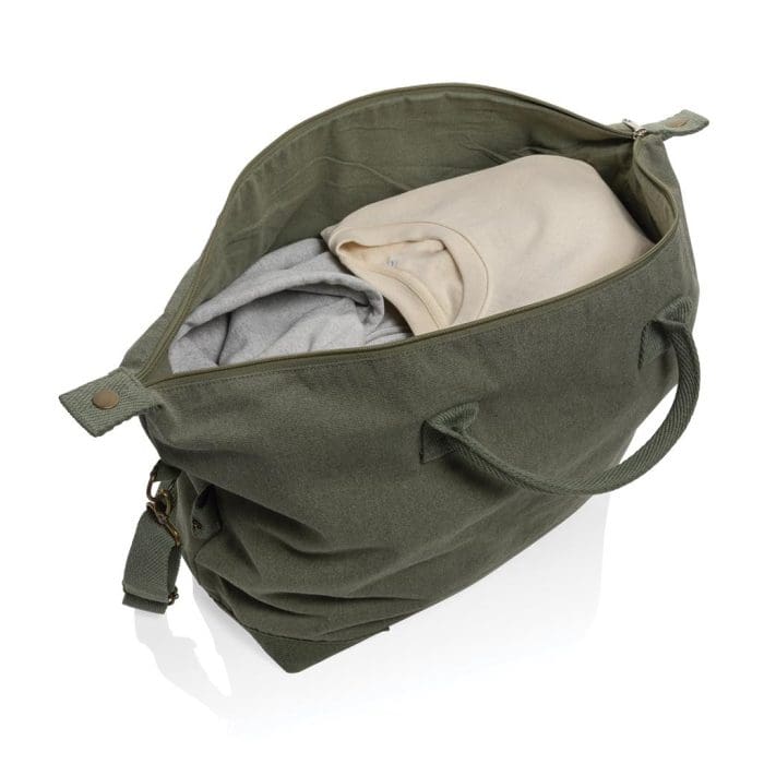 Kezar Recycled Canvas Weekend Bag 17